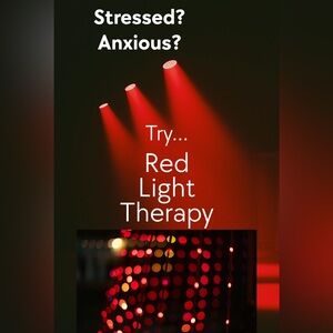 Coming Soon Placeholder Image - Red Spotlight Graphic